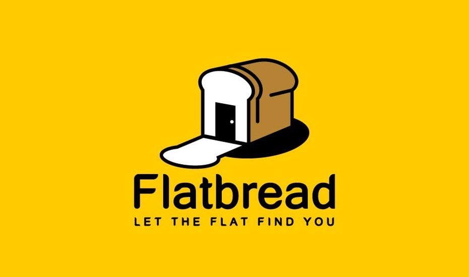 Flatbread標(biāo)志-科技企業(yè)logo設(shè)計(jì)-上海Logo設(shè)計(jì)公司-上海品牌設(shè)計(jì)公司