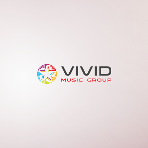 留白的星星logo--上海logo設(shè)計公司