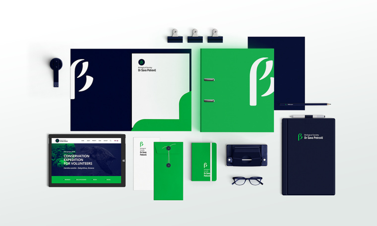 生物學(xué)社會組織“Dr. Sava Petrovic博士”品牌視覺識別VI設(shè)計-上海VI設(shè)計公司
