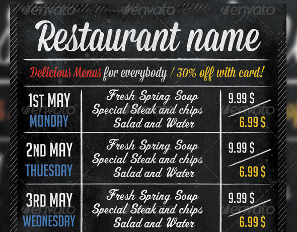 30個(gè)現(xiàn)代復(fù)古風(fēng)格餐廳餐飲菜單設(shè)計(jì)模版欣賞-上海餐飲品牌設(shè)計(jì)公司