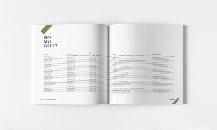 ASYA銀行年度報告宣傳畫冊設計-上海畫冊設計公司