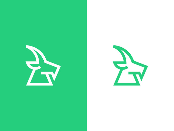 上海logo設(shè)計(jì)公司分享：2017年40個(gè)令人驚奇的Logo設(shè)計(jì)圖片欣賞-山羊/logo設(shè)計(jì)