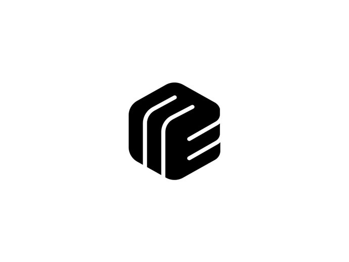 上海logo設(shè)計(jì)公司2016-2017年50個(gè)絕佳創(chuàng)意logo設(shè)計(jì)案例欣賞-ME六邊形 LOGO 