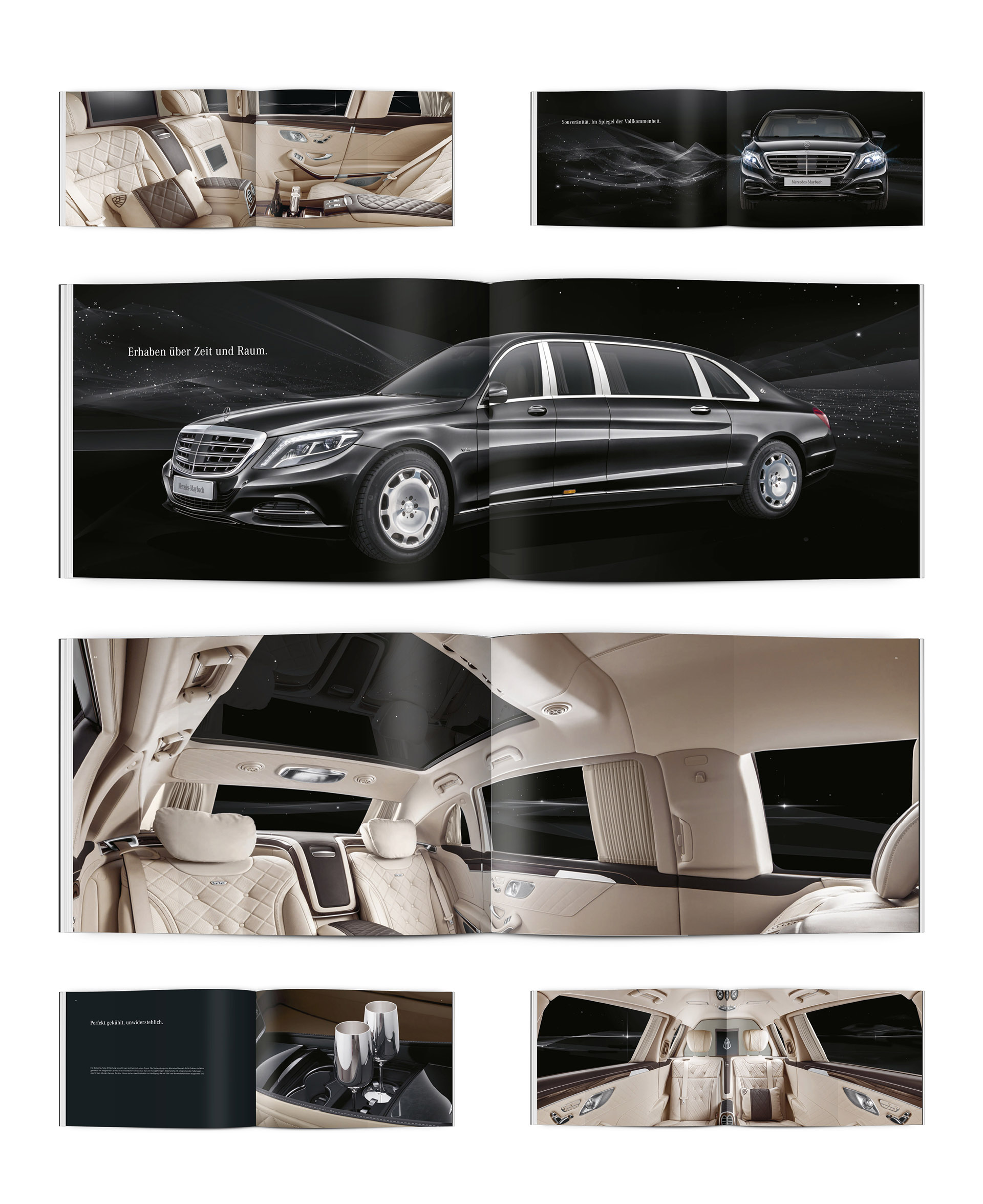 新奔馳邁巴赫S600普爾曼汽車宣傳冊設(shè)計-上海宣傳畫冊設(shè)計公司