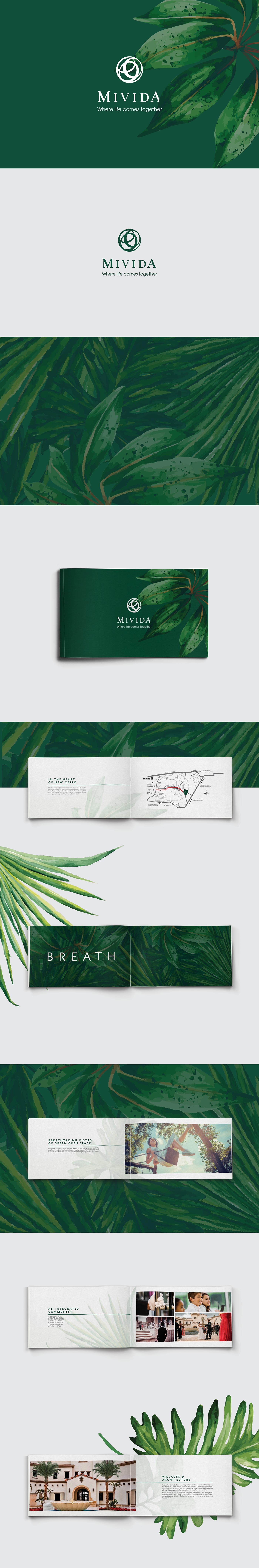 上海品牌設(shè)計公司分享簡約綠色環(huán)保格調(diào)米韋達高檔小區(qū)住宿地產(chǎn)品牌logo設(shè)計宣傳畫冊設(shè)計