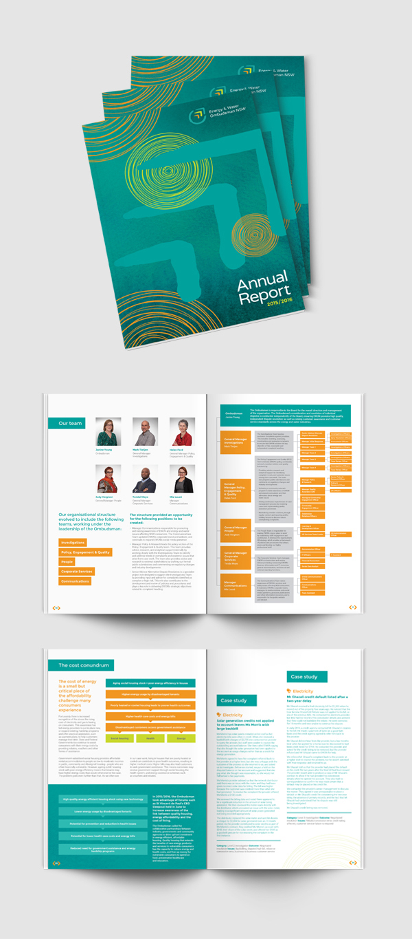 上海品牌VI設計公司:澳大利亞能源與水利監(jiān)察機構(gòu)VI設計-宣傳畫冊設計