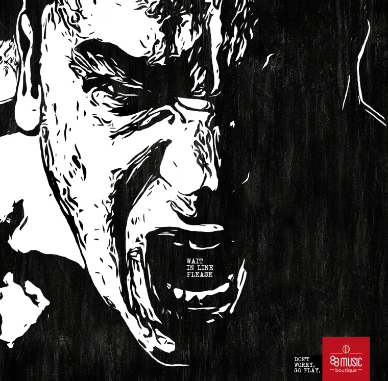 88music音樂精品店平面廣告創(chuàng)意設(shè)計-上海尚略廣告策劃設(shè)計公司