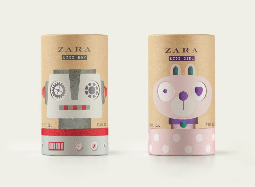 Zara Kids 嬰兒香水產(chǎn)品包裝設(shè)計(jì)-上海包裝設(shè)計(jì)公司設(shè)計(jì)欣賞