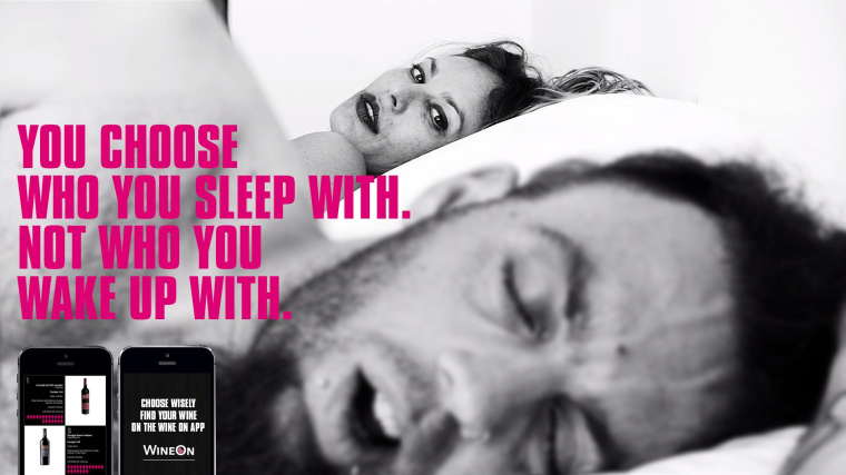 Wine On 葡萄酒網(wǎng)站平面廣告創(chuàng)意設(shè)計欣賞“尖叫文案-愛人”篇-上海廣告營銷創(chuàng)意策劃設(shè)計公司 Wine On 葡萄酒網(wǎng)站平面廣告創(chuàng)意設(shè)計欣賞“尖叫文案-愛人”篇-上海廣告營銷創(chuàng)意策劃設(shè)計公司