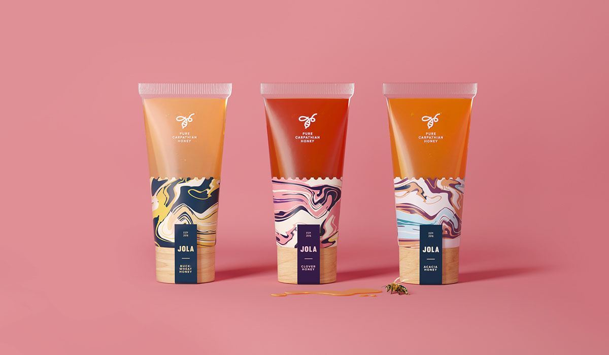 年輕蜂蜜品牌“JOLA”品牌形象設(shè)計(jì)--蜂蜜深加工產(chǎn)品包裝設(shè)計(jì)