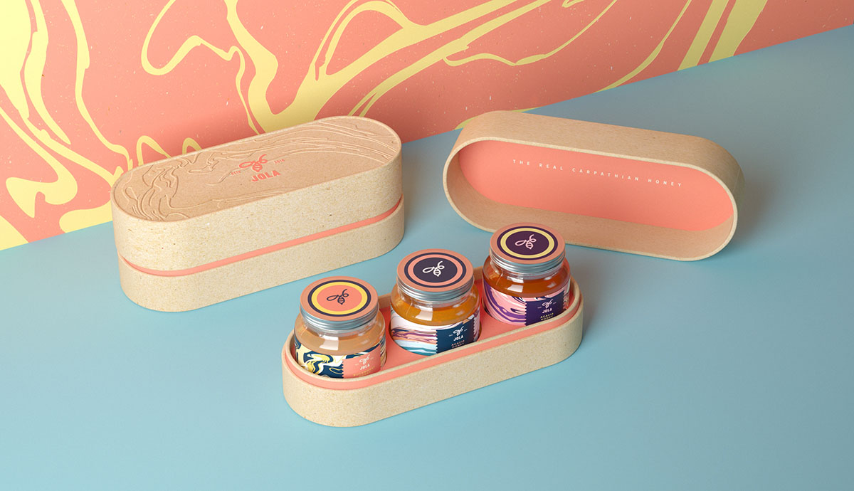 年輕蜂蜜品牌“JOLA”品牌形象設(shè)計(jì)--蜂蜜深加工產(chǎn)品包裝設(shè)計(jì)