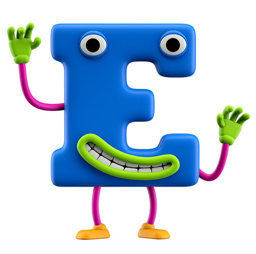 卡通人物造型創(chuàng)意英文字體設計-上海品牌設計公司