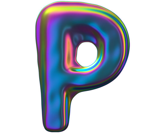 立體水感多彩創(chuàng)意英文字體設計-上海品牌設計公司