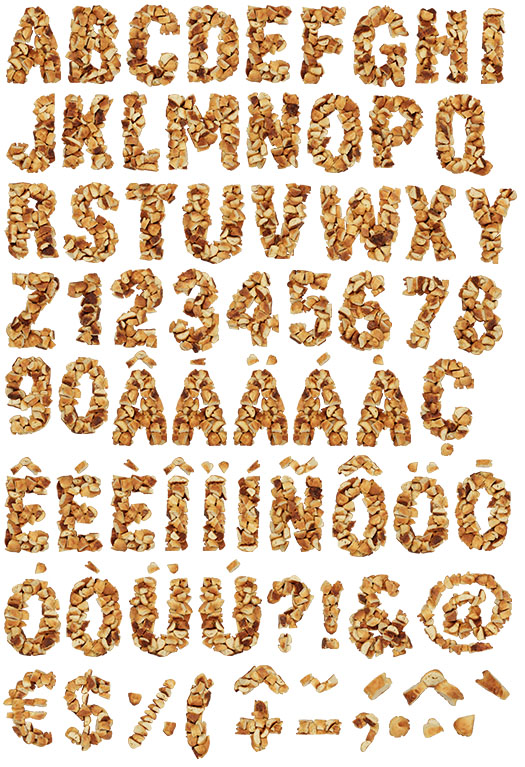 面包創(chuàng)意英文字體設計-上海品牌設計公司