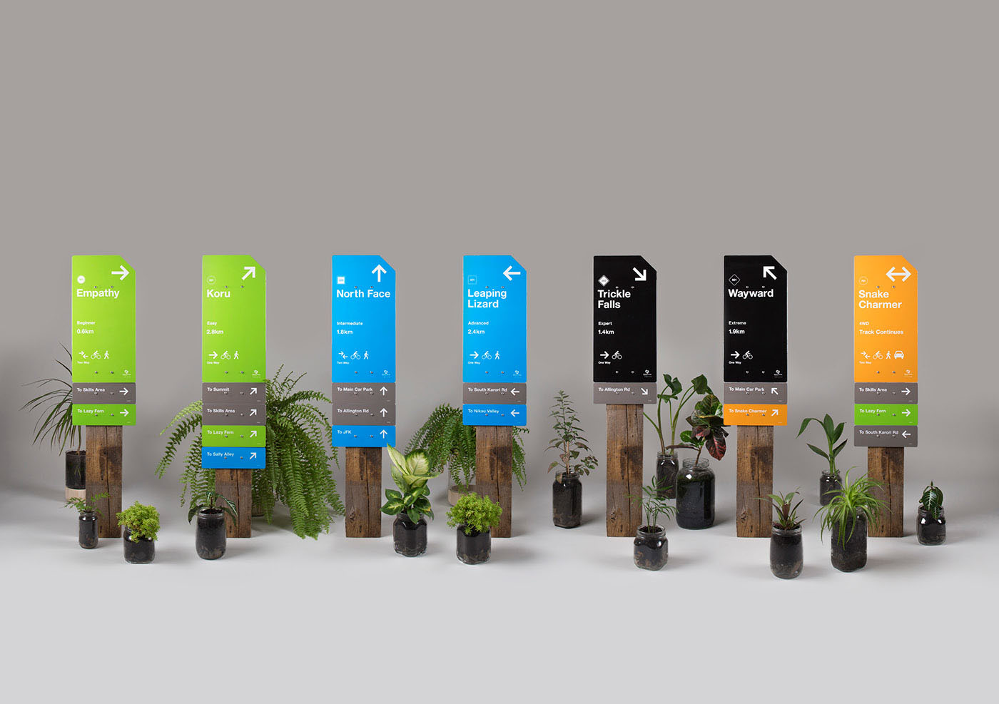 馬卡拉山頂山地自行車公園導(dǎo)視系統(tǒng)設(shè)計(jì)-上海品牌設(shè)計(jì)公司