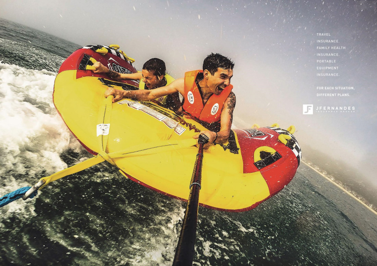 JFernades保險經(jīng)紀平面廣告創(chuàng)意設計欣賞“健康保險-旅游險”篇-上海廣告策劃設計公司