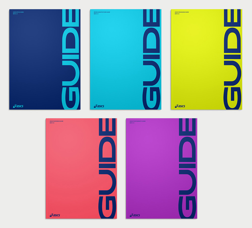 ASICS知名運動鞋品牌新視覺形象識別設(shè)計-上海品牌設(shè)計公司