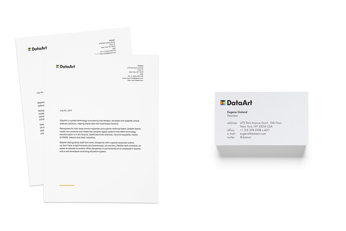 全球軟件技術(shù)咨詢公司DataArt全球品牌形象重塑設(shè)計(jì)-VI設(shè)計(jì)