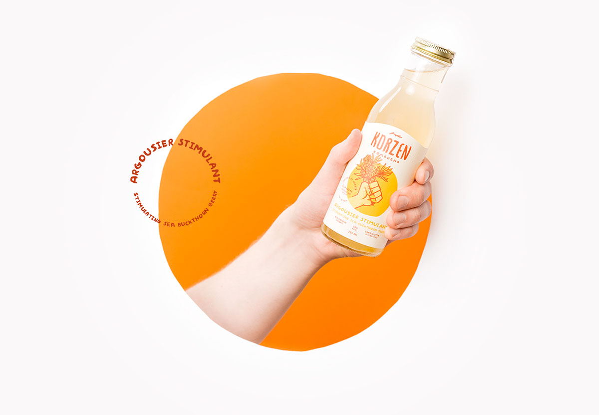 Korzen 健康果汁包裝設(shè)計插畫設(shè)計欣賞-上海包裝設(shè)計公司