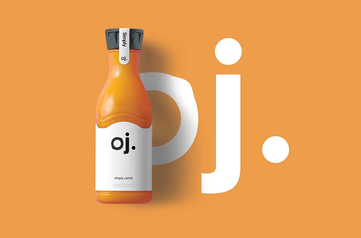 Oj. - Branding Concept飲料品牌設(shè)計(jì)包裝設(shè)計(jì)賞析 Oj. - Branding Concept飲料品牌設(shè)計(jì)包裝設(shè)計(jì)賞析