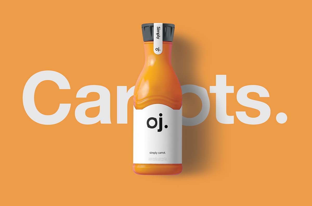 Oj. - Branding Concept飲料品牌設(shè)計(jì)包裝設(shè)計(jì)賞析 Oj. - Branding Concept飲料品牌設(shè)計(jì)包裝設(shè)計(jì)賞析