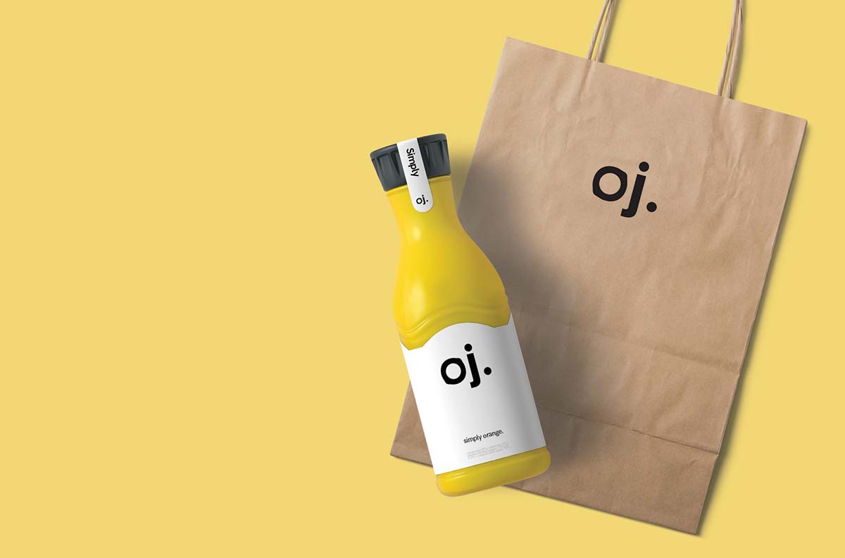 Oj. - Branding Concept飲料品牌設(shè)計(jì)包裝設(shè)計(jì)賞析 Oj. - Branding Concept飲料品牌設(shè)計(jì)包裝設(shè)計(jì)賞析