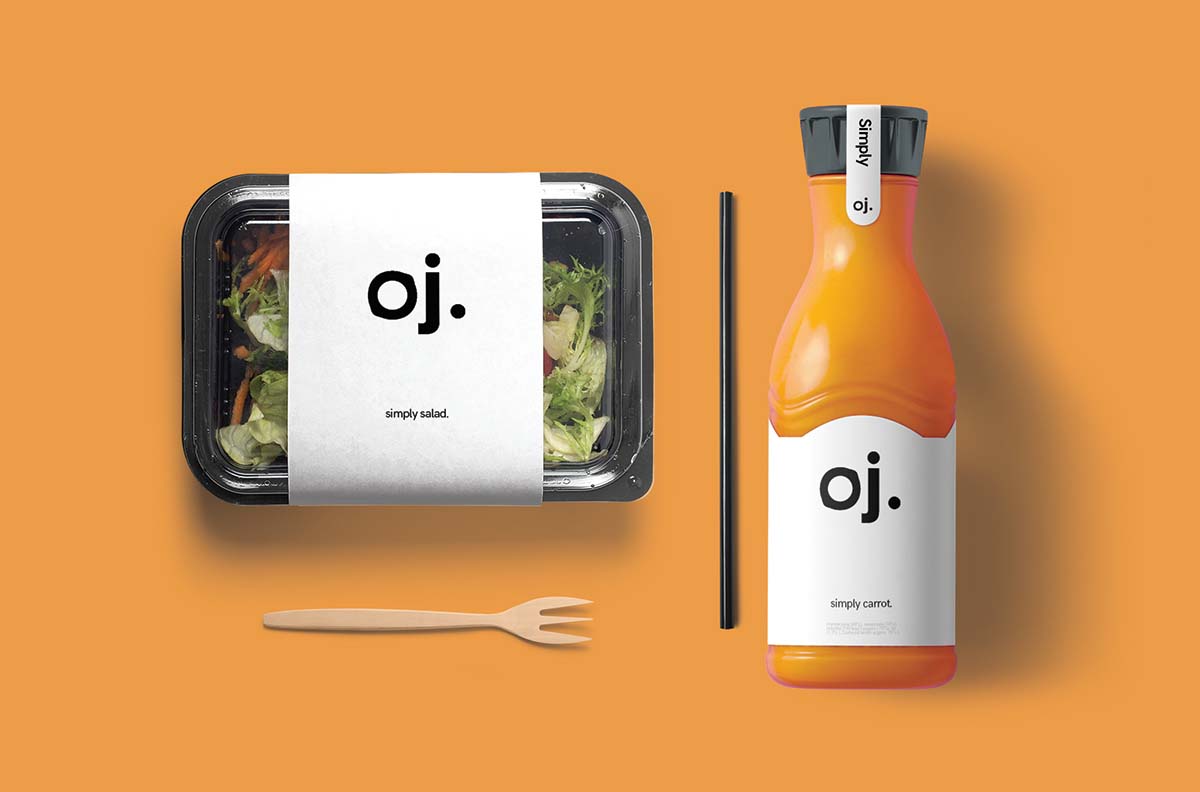 Oj. - Branding Concept飲料品牌設(shè)計(jì)包裝設(shè)計(jì)賞析 Oj. - Branding Concept飲料品牌設(shè)計(jì)包裝設(shè)計(jì)賞析