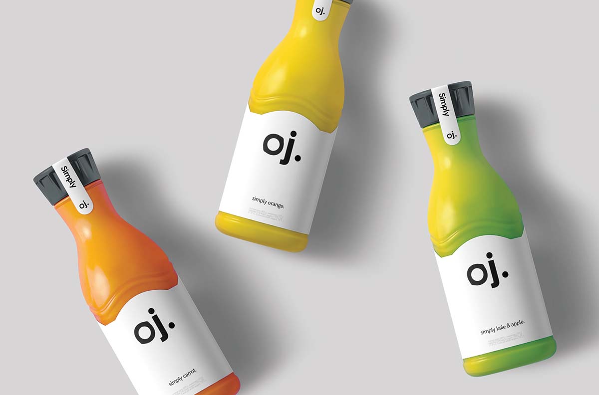 Oj. - Branding Concept飲料品牌設(shè)計(jì)包裝設(shè)計(jì)賞析 Oj. - Branding Concept飲料品牌設(shè)計(jì)包裝設(shè)計(jì)賞析