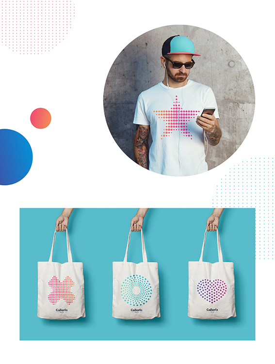 Gallieria 城市廣場(chǎng)休閑娛樂(lè)購(gòu)物商業(yè)中心視覺(jué)識(shí)別VI設(shè)計(jì)-上海VI設(shè)計(jì)公司