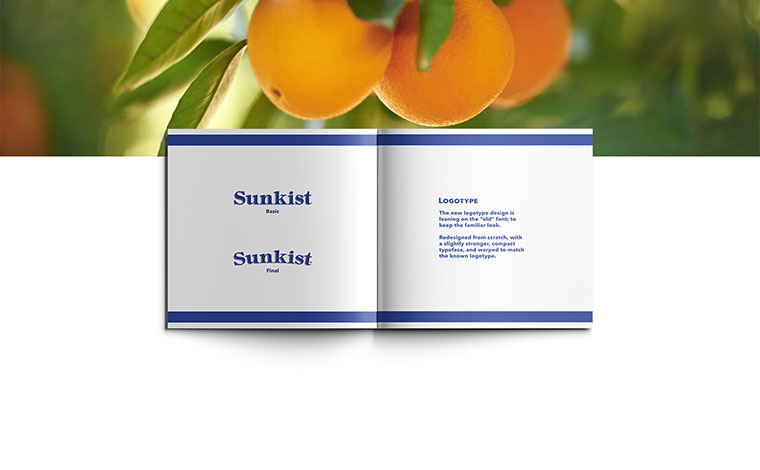 Sunkist 水果品牌logo設(shè)計(jì)VI設(shè)計(jì)-上海logo設(shè)計(jì)VI設(shè)計(jì)公司