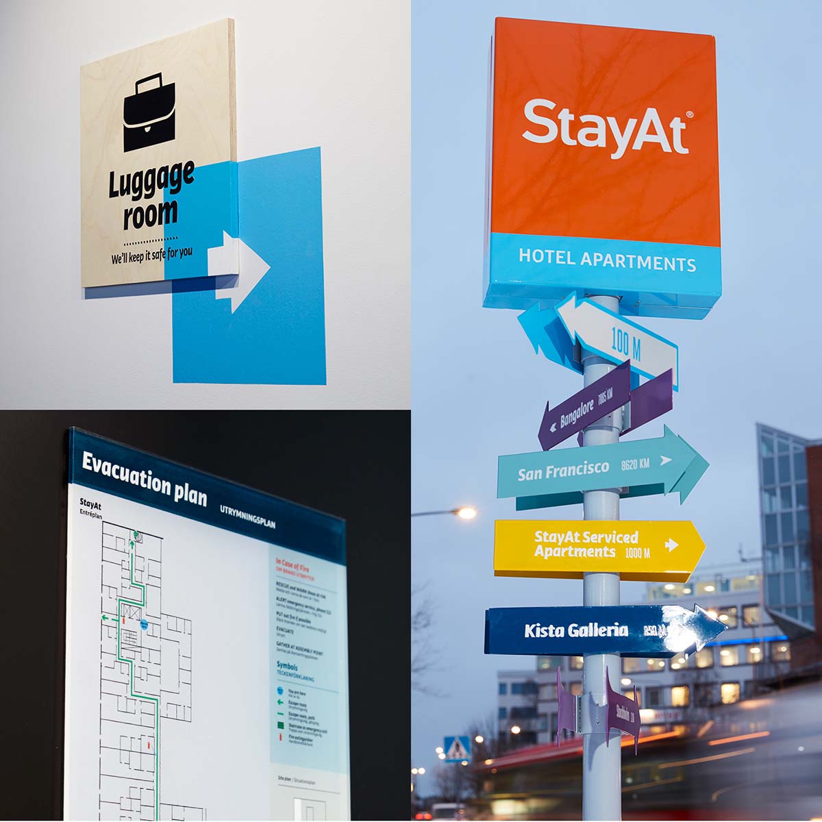 StayAt 瑞典公寓酒店導(dǎo)視系統(tǒng)設(shè)計