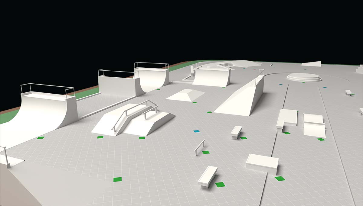 IAPI滑板主題公園導視系統(tǒng)設(shè)計-上海導視設(shè)計公司