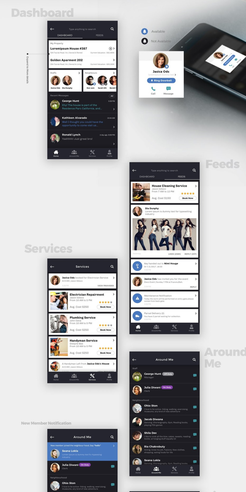 社交媒體軟件品牌的手機(jī)應(yīng)用程序APP設(shè)計(jì)