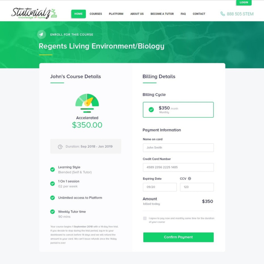 優(yōu)秀電商網(wǎng)站設(shè)計(jì)的11個(gè)重要提示-讓結(jié)帳變得輕而易舉-在線課程結(jié)帳頁面設(shè)計(jì)