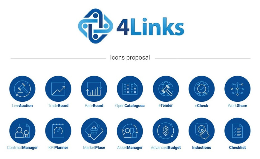 4Links圖標(biāo)設(shè)計-網(wǎng)頁設(shè)計、網(wǎng)站開發(fā)、用戶界面和用戶體驗