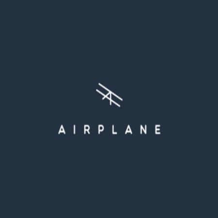 極簡主義標志設計-飛機標志設計