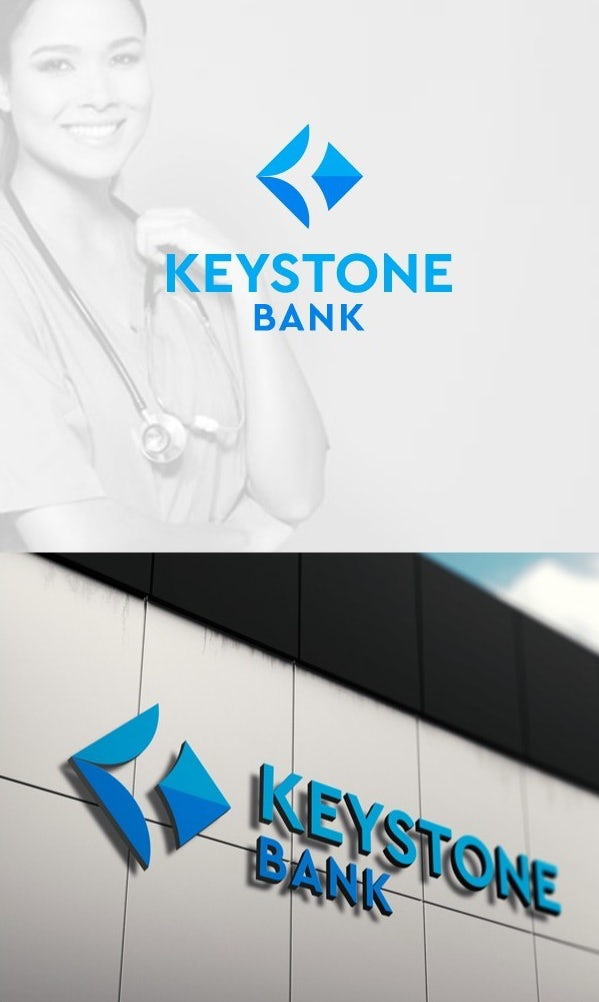 Keystone銀行標志設(shè)計