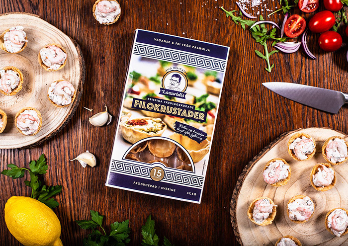 Filo糕點(diǎn)包裝設(shè)計(jì)，突出希臘傳統(tǒng)