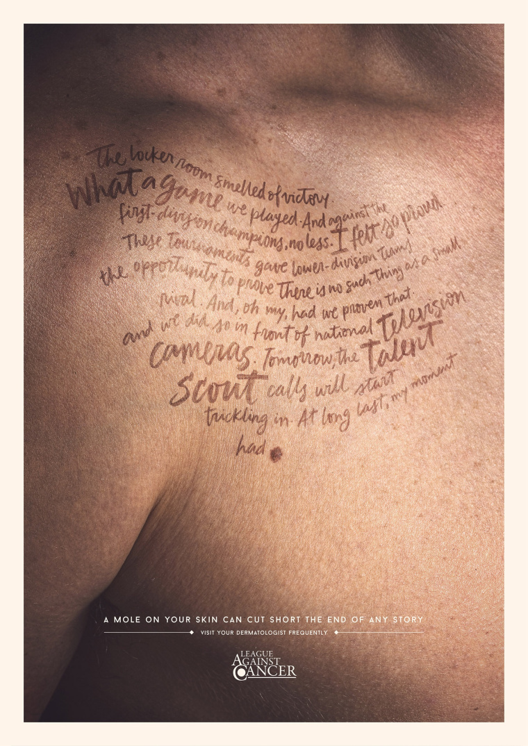 Y＆R廣告公司為聯(lián)盟預(yù)防癌癥設(shè)計(jì)的創(chuàng)意廣告賞析-上海廣告策劃公司