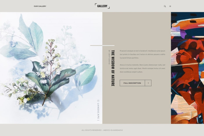 不對(duì)稱布局設(shè)計(jì)-自然畫廊展示設(shè)計(jì)的智慧