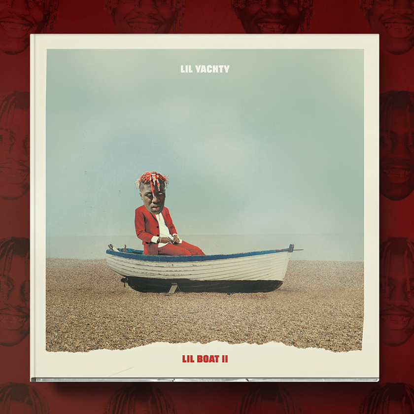 溫暖和不喜形于色的照片調(diào)色板-Lil Yachty mixtape封面