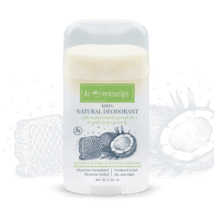 輕插畫設(shè)計(jì)-天然除臭劑包裝設(shè)計(jì)