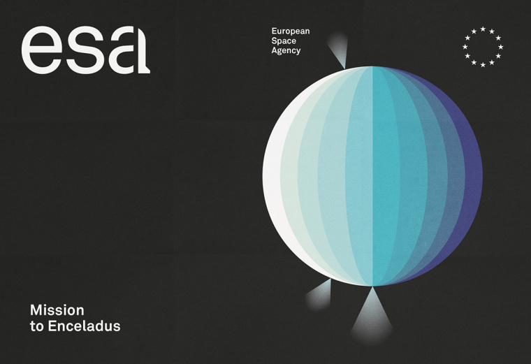 ESA歐洲航天局火箭logo設(shè)計(jì)與矢量彩色簡潔科幻天文插圖VI設(shè)計(jì)