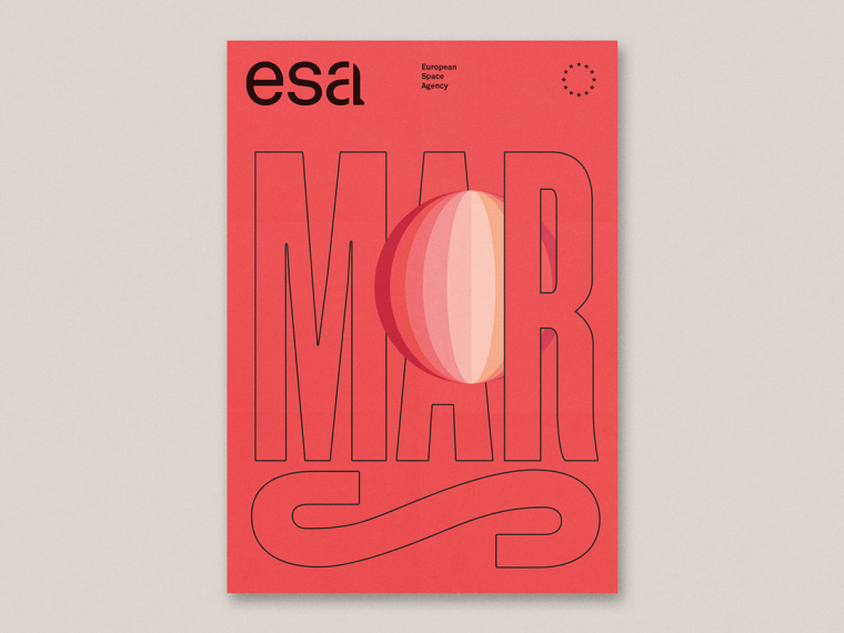 ESA歐洲航天局火箭logo設(shè)計(jì)與矢量彩色簡潔科幻天文插圖VI設(shè)計(jì)