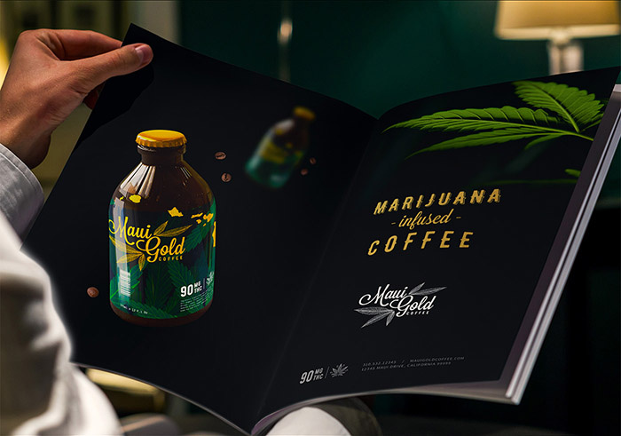 黃金大麻咖啡袋裝及咖啡飲料包裝設(shè)計(jì),感受夏威夷島嶼文化 黃金大麻咖啡袋裝及咖啡飲料包裝設(shè)計(jì),感受夏威夷島嶼文化