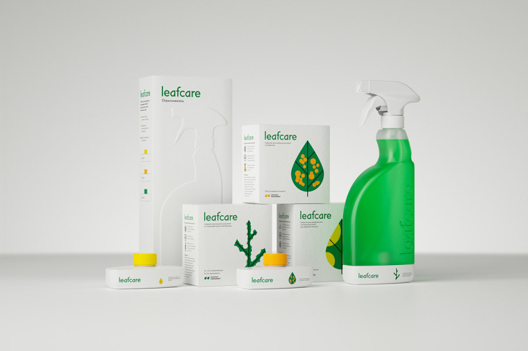 Leafcare 創(chuàng)新植物殺蟲劑及植物保護(hù)產(chǎn)品包裝設(shè)計(jì)“葉子篇”