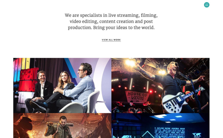 現(xiàn)場直播和視頻制作公司網(wǎng)站設(shè)計建設(shè)