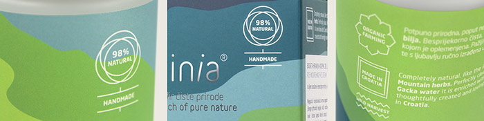 PLASINIA化妝品品牌形象VI設(shè)計包裝設(shè)計，傳達(dá)全天然產(chǎn)品系列