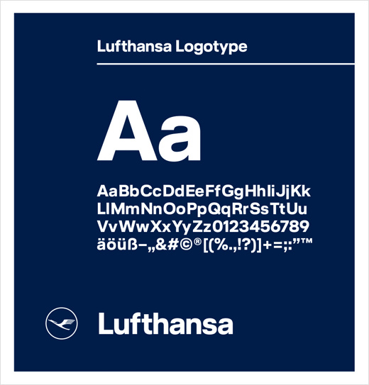 漢莎航空更新品牌logo設(shè)計-品牌配色