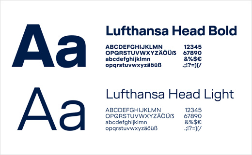 漢莎航空更新品牌logo設(shè)計-品牌配色